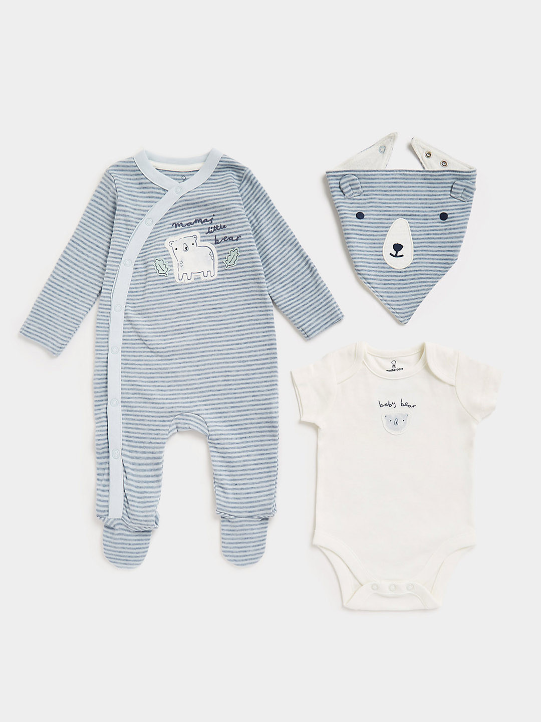 Newborn 3-piece Set Better Cotton White