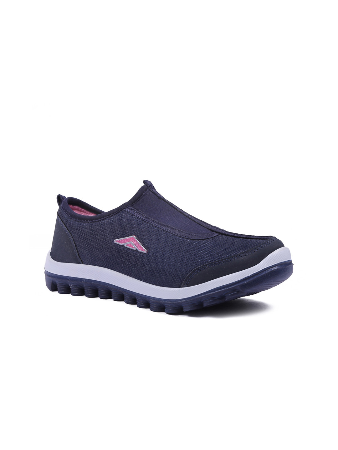 navy blue slip on sneakers womens