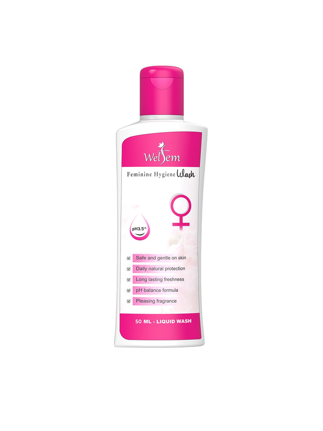 Buy WELFEM Feminine Intimate Hygiene Liquid Wash 50 Ml Intimate