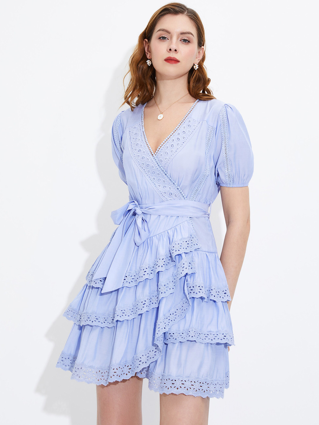 Buy URBANIC Blue Striped Mini Dress Dresses for Women 18869258 Myntra