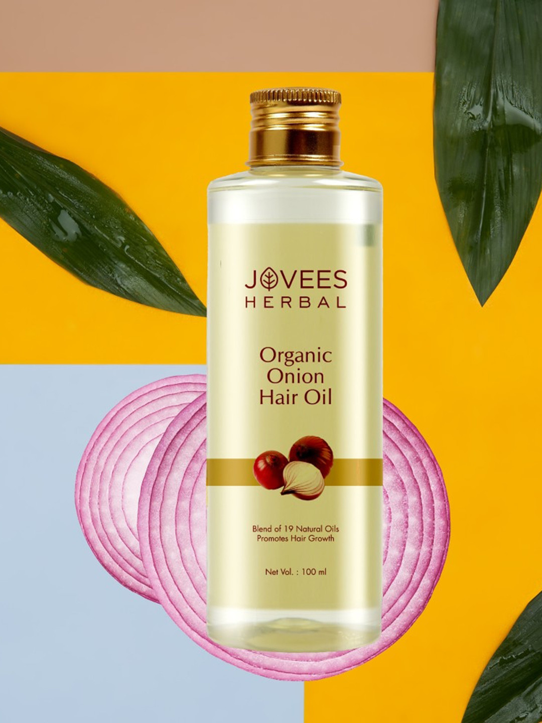 Buy Jovees Organic Onion Hair Oil 100 Ml Hair Oil for Unisex 18878334