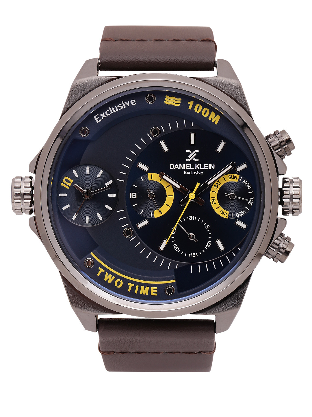 daniel klein navy blue watch