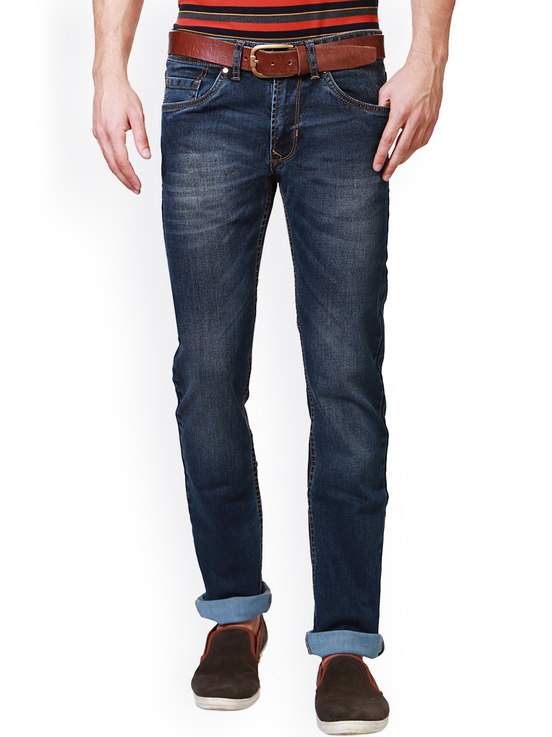 peter england black jeans