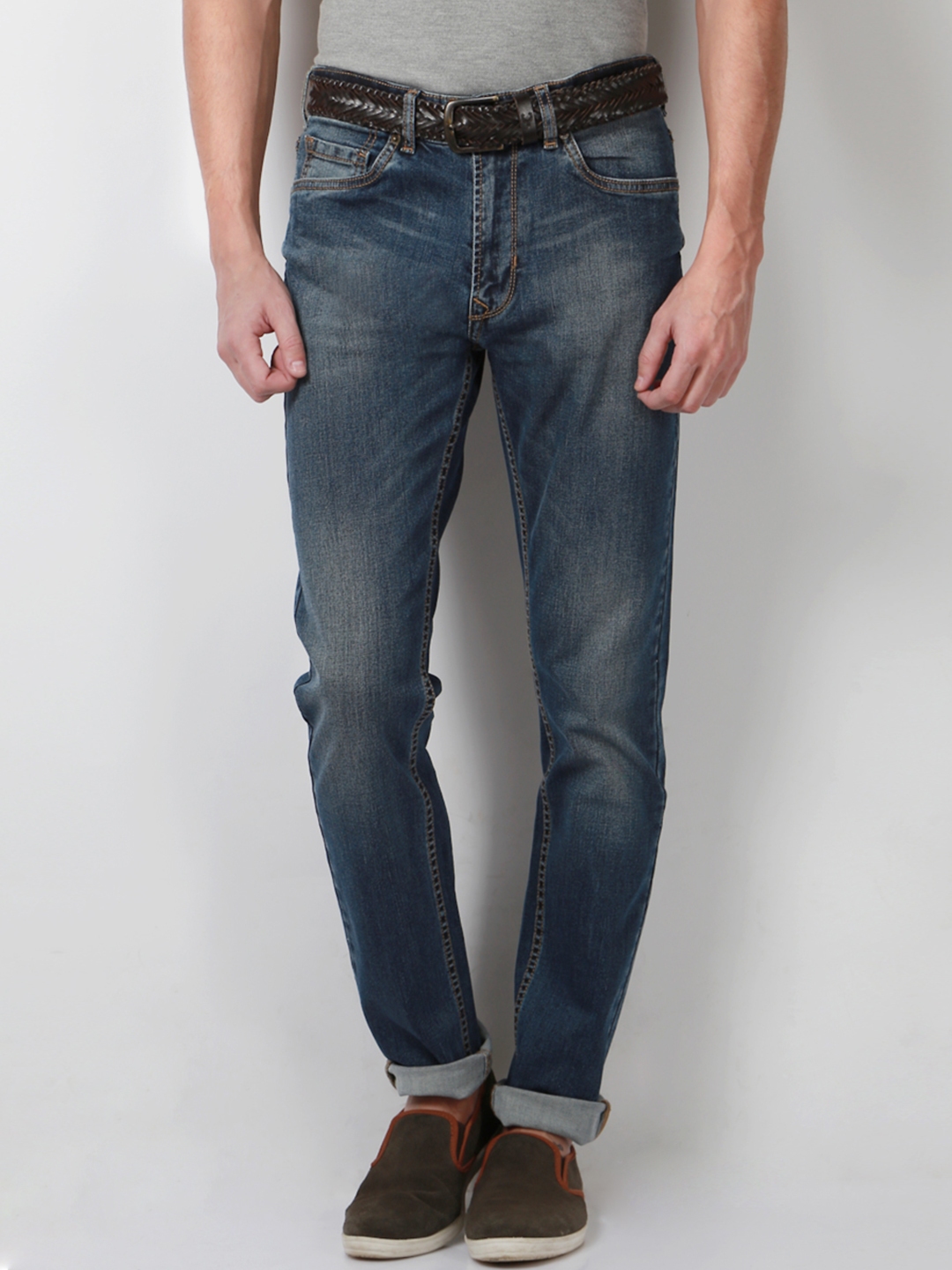 peter england black jeans
