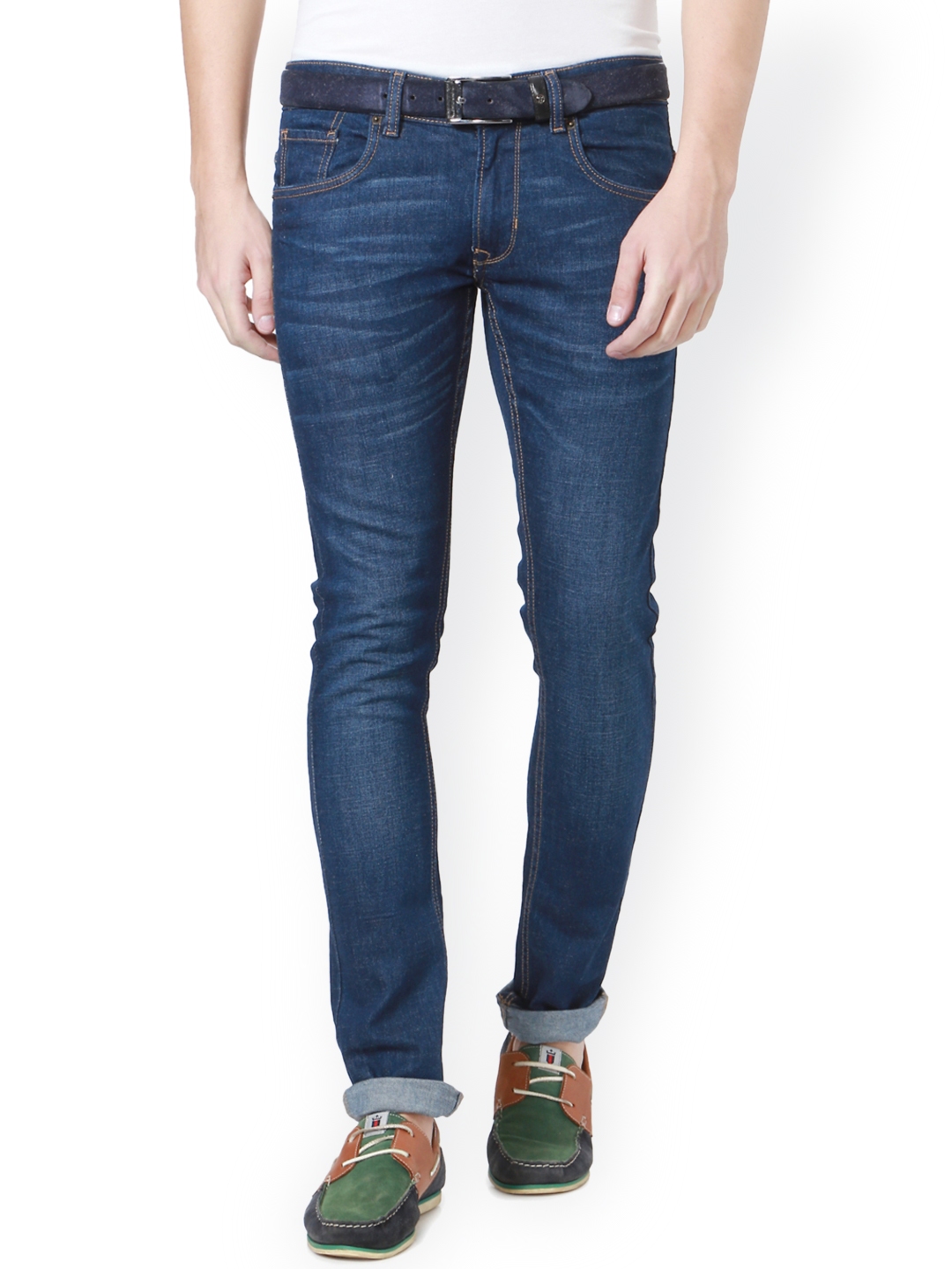 peter england black jeans