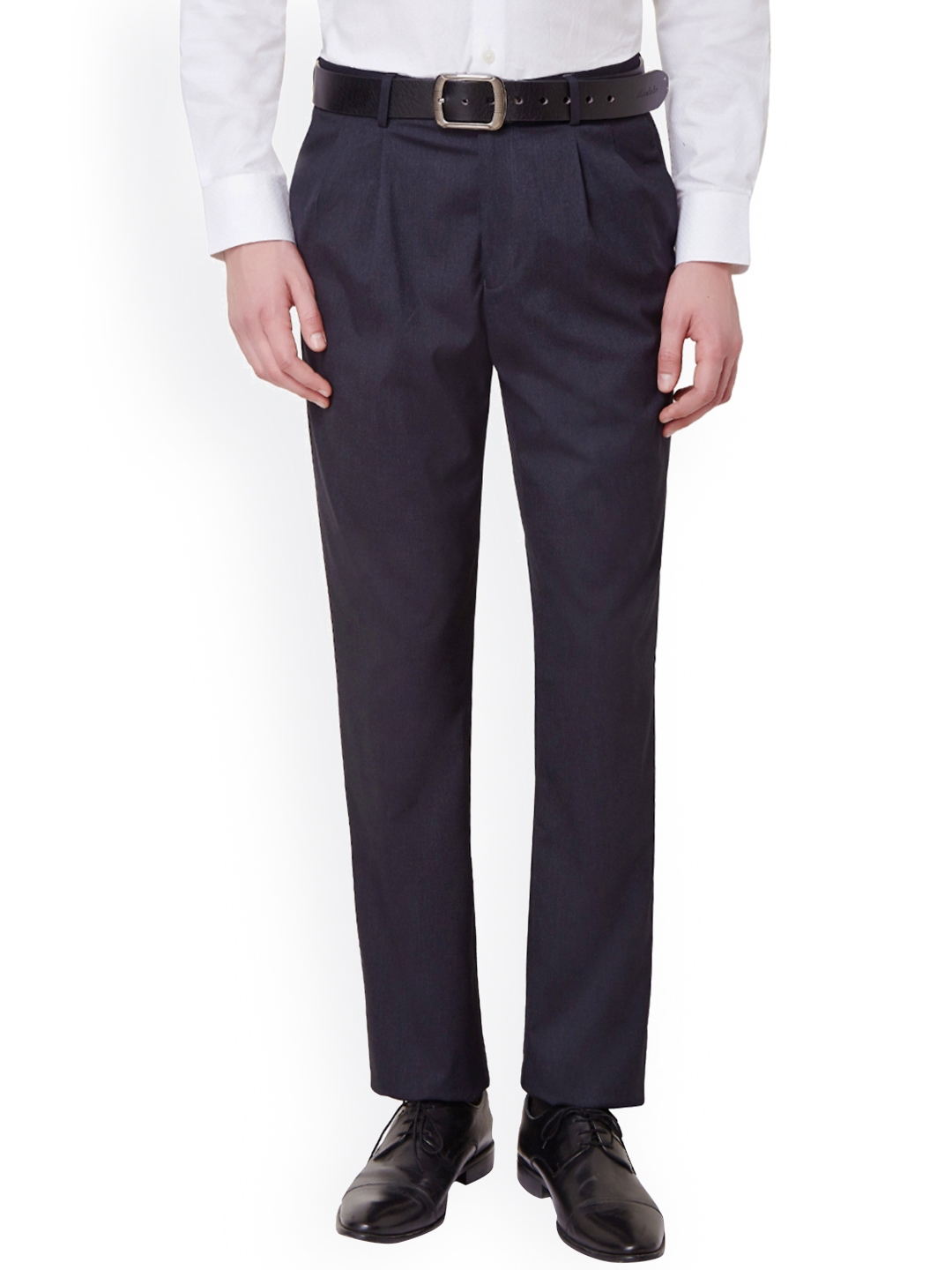 blue formal trousers mens