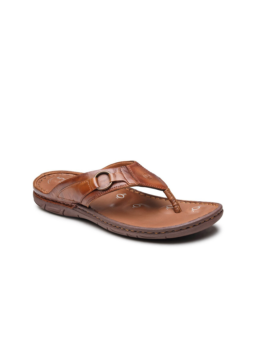 Buy VON WELLX GERMANY Men Tan Leather Comfort Sandals - Sandals for Men 18892198 | Myntra