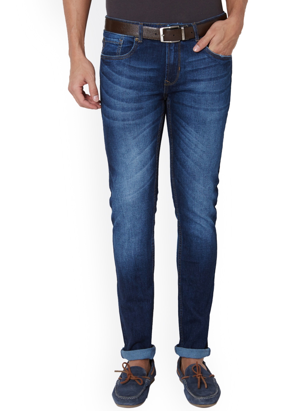 peter england black jeans