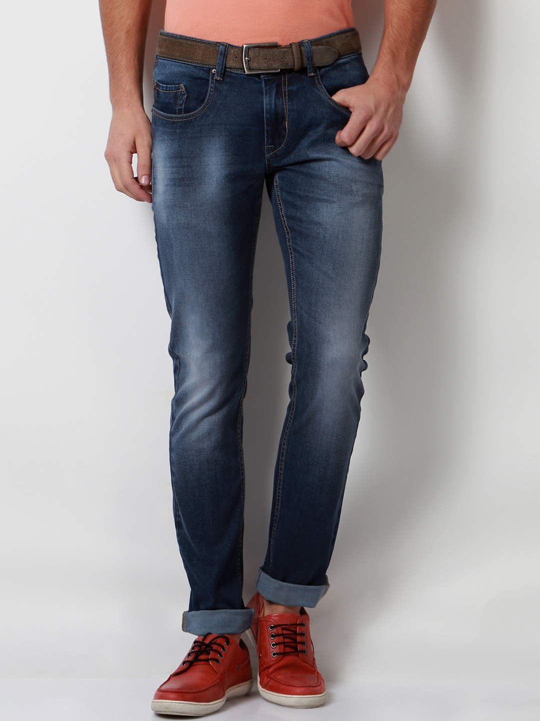 peter england black jeans