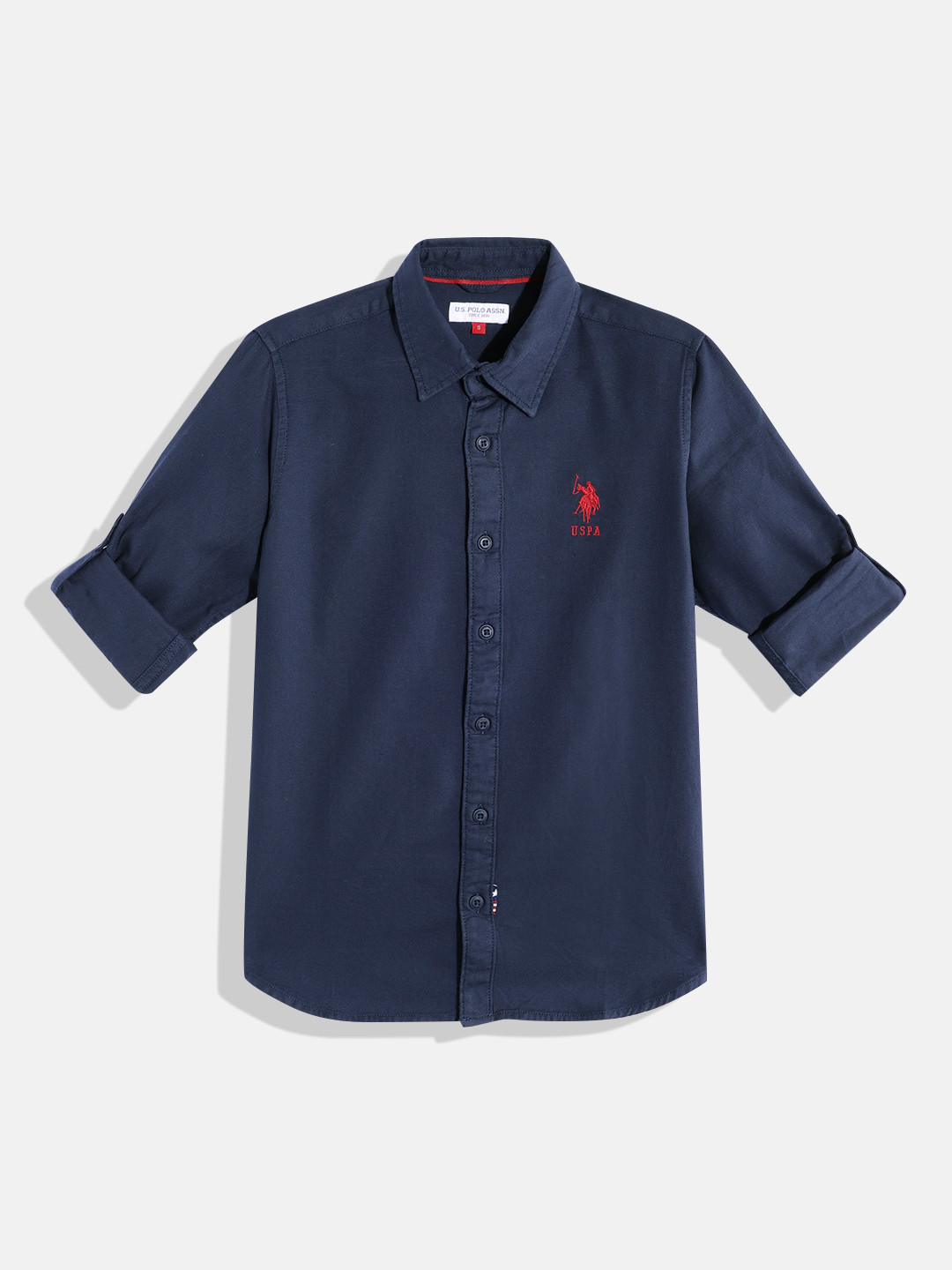 Buy U S Polo Assn Kids Boys Pure Cotton Casual Shirt - Shirts for Boys ...