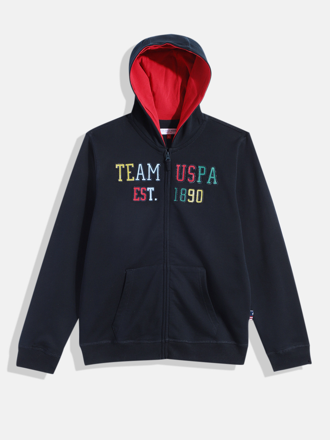 U.S. POLO ASSN. Blue Cotton Sweatshirt main image 1