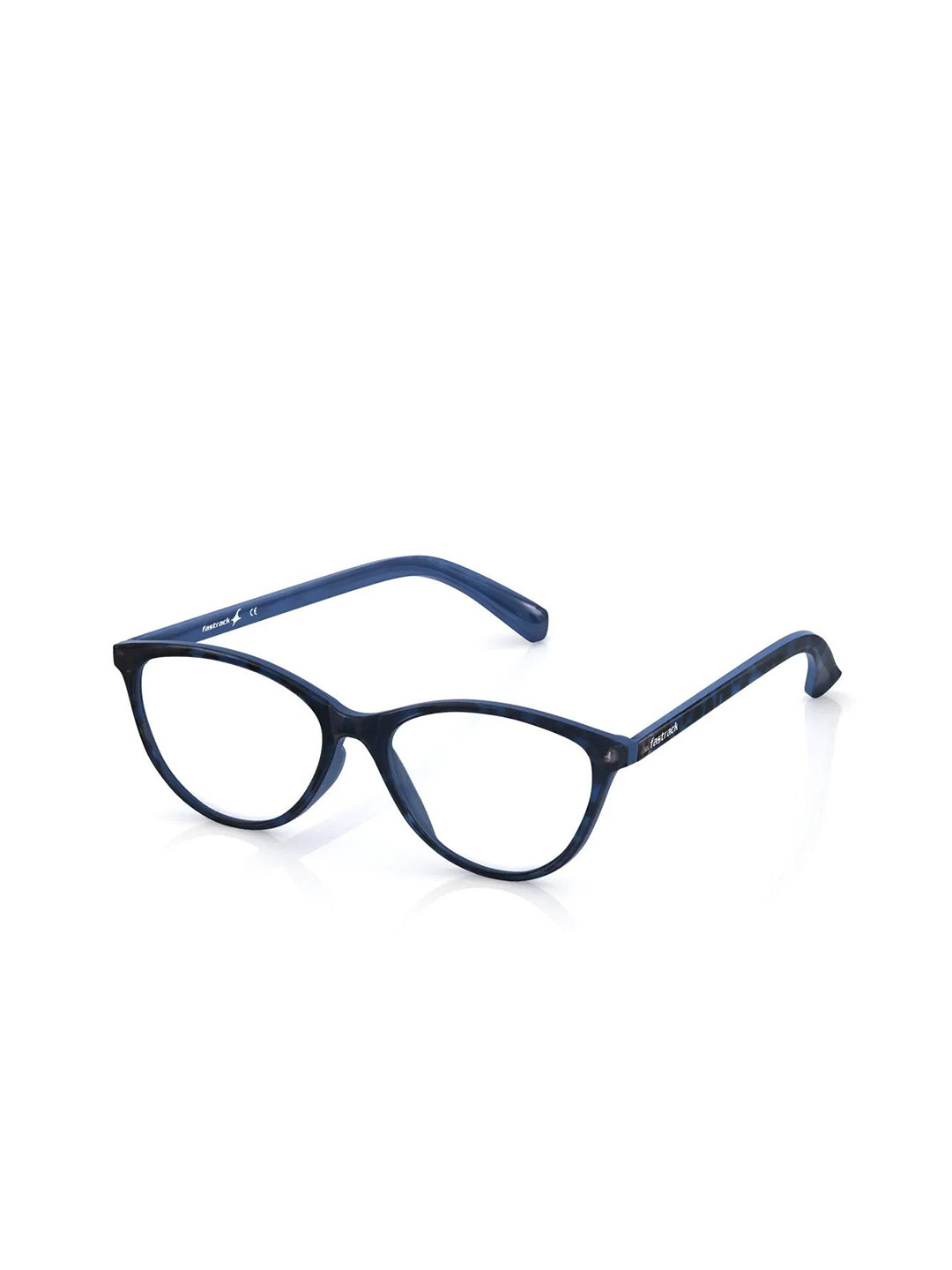 Buy Fastrack Unisex Blue Full Rim Cateye Frames - Frames for Unisex ...