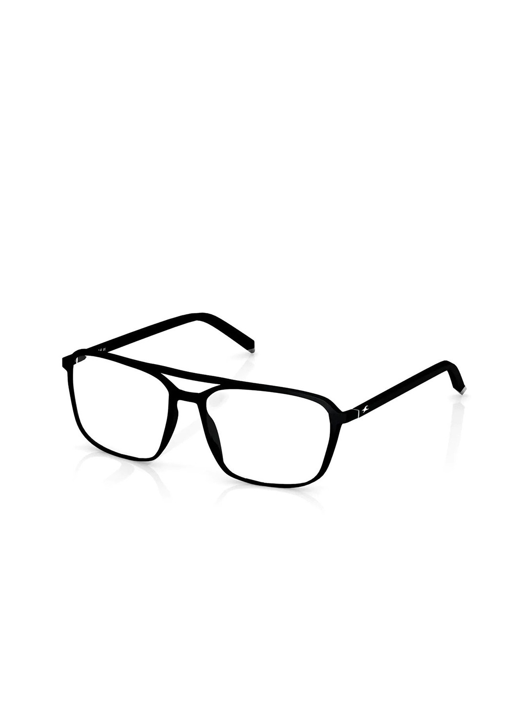 Buy Fastrack Adults Unisex Black Full Rim Square Frames Frames for