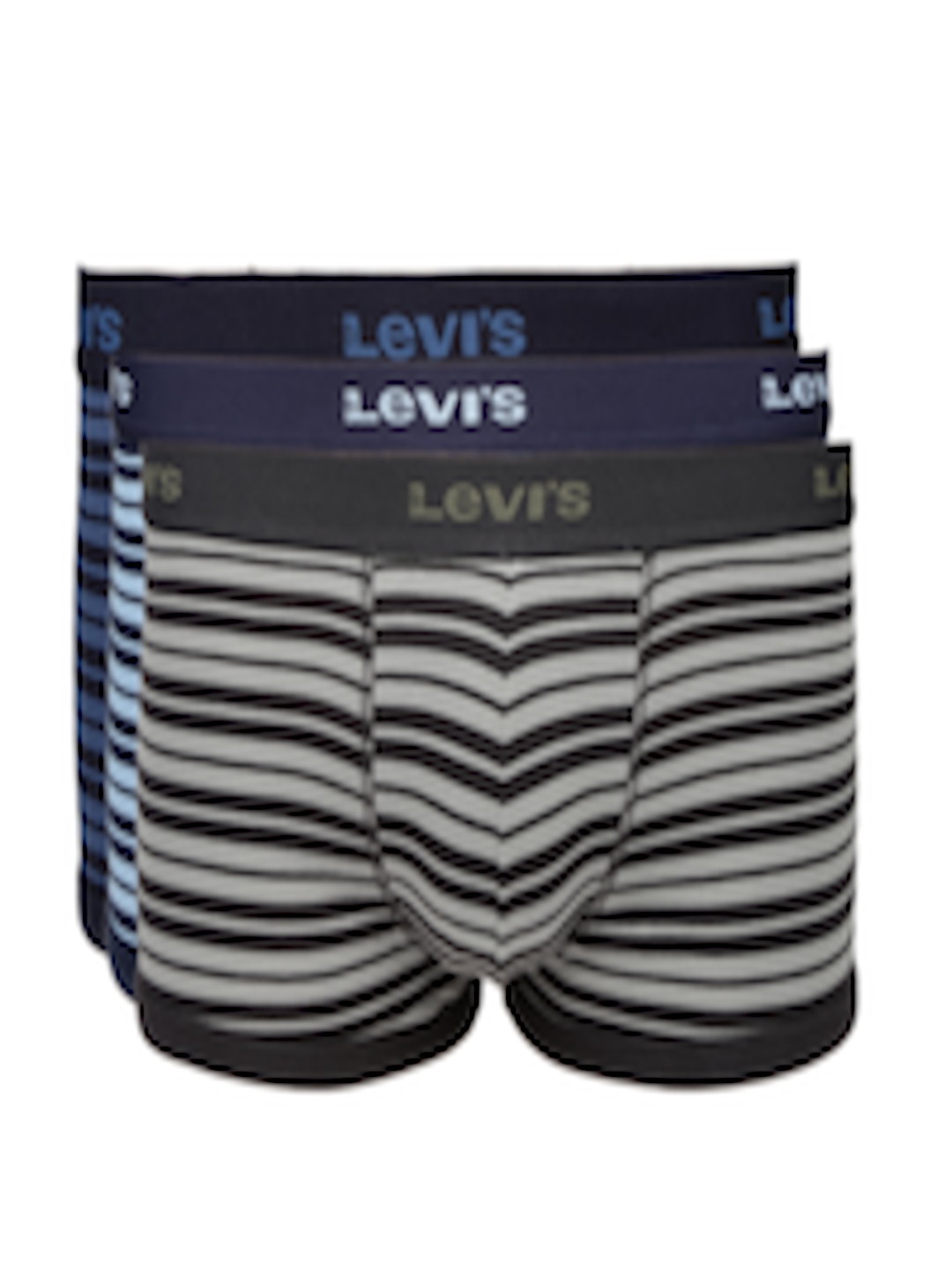 Buy Levis Pack Of 3 Assorted Striped Trunks 100CA - Trunk for Men ...