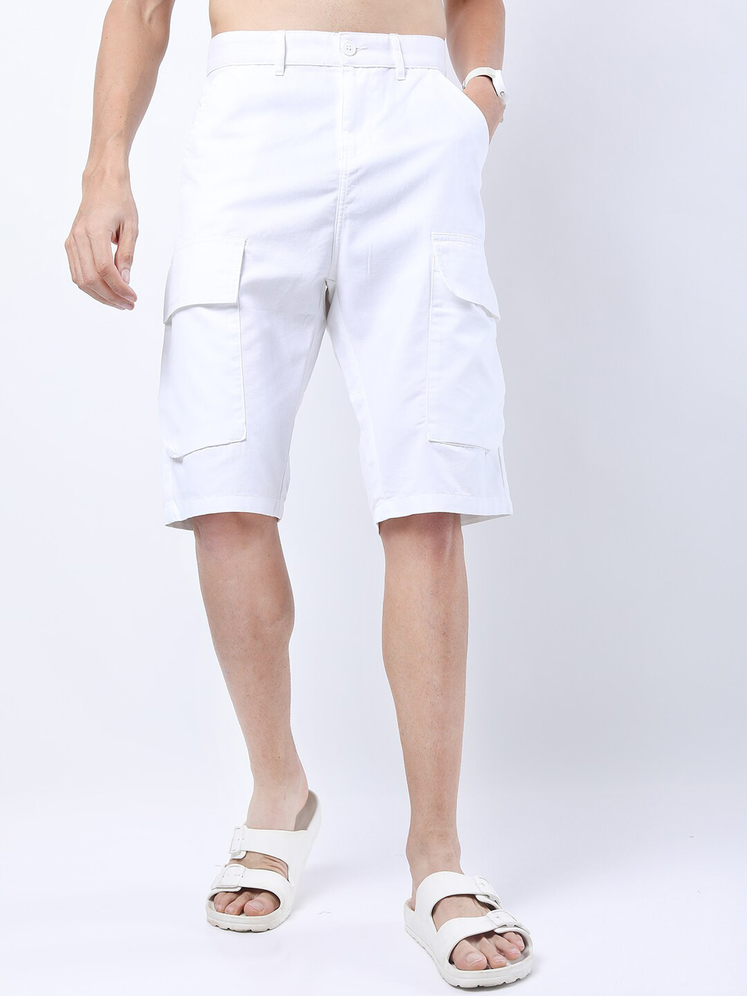 Buy KETCH Men White Chino Shorts Shorts for Men 18925584 Myntra