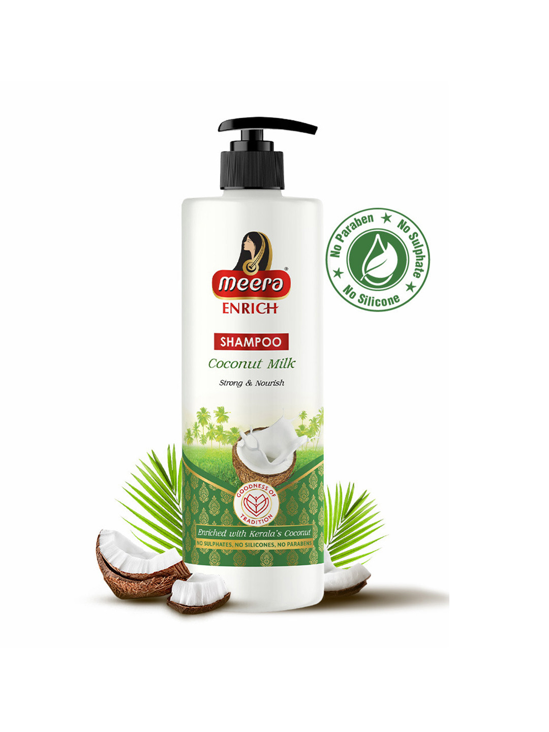 Buy Meera GOODNESS OF TRADITION Enrich Kerala's Coconut Milk Shampoo