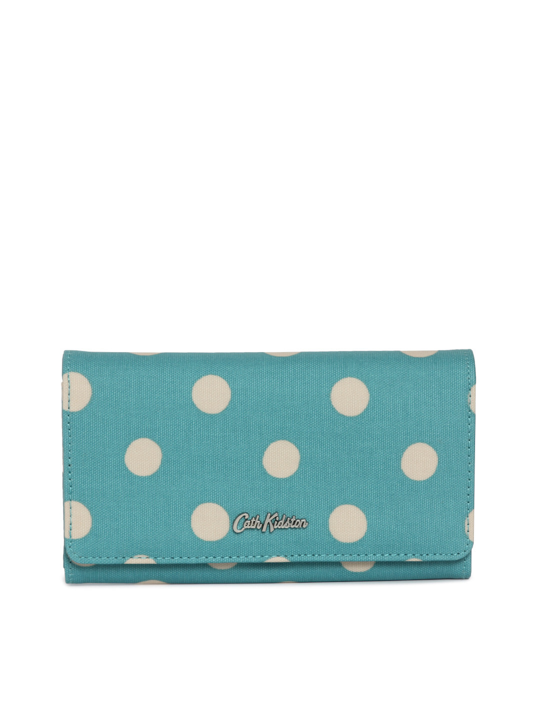 Buy Cath Kidston Women Blue & White Printed Two Fold Wallet Wallets
