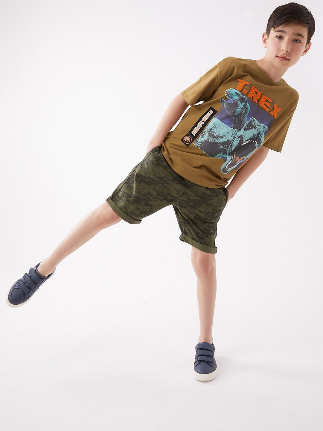 Buy Marks & Spencer Boys Brown T Shirt Tshirts for Boys 18944552 Myntra