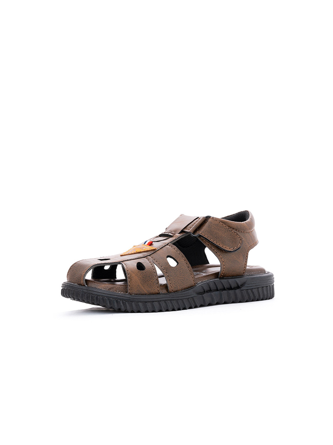 Buy Khadims Boys Brown & Black Fisherman Sandals - Sandals for Boys 18948214 | Myntra