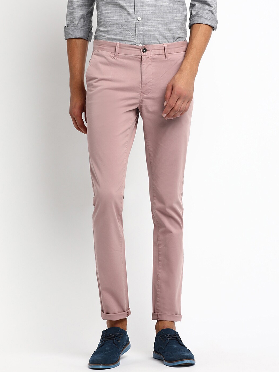 high rise chinos