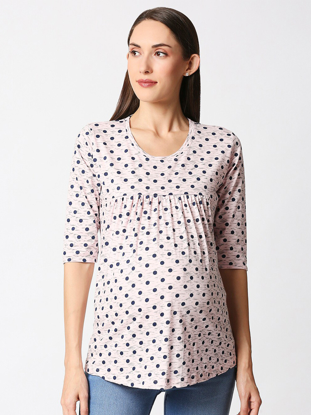 Buy AV2 Women Pink Printed Maternity Top Tops for Women 18954286 Myntra