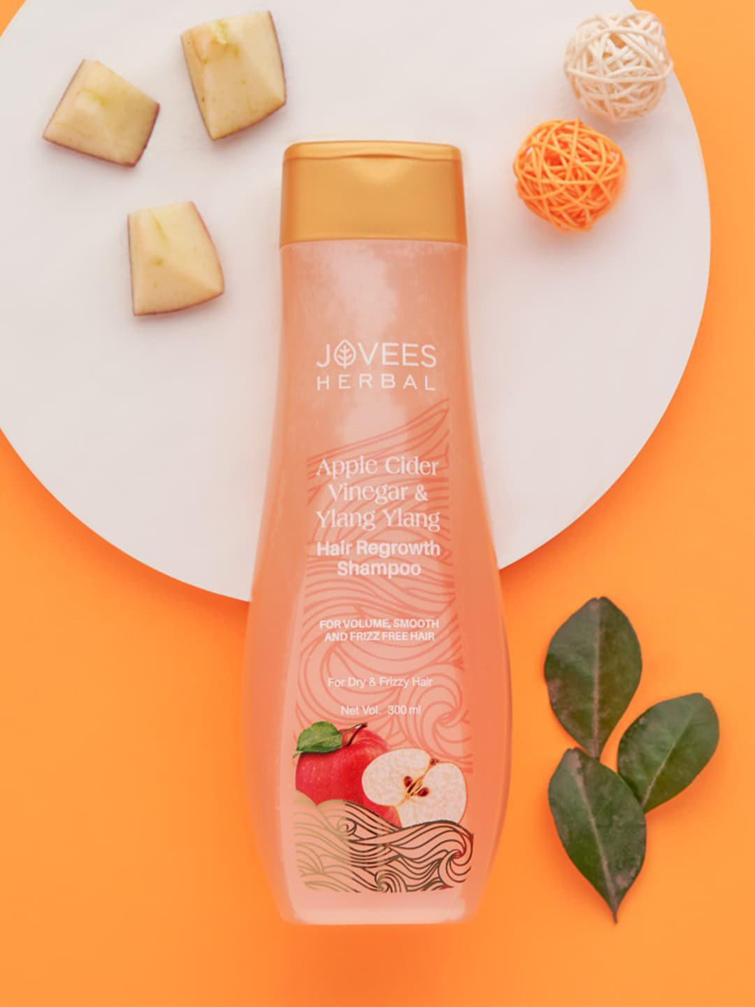 Buy Jovees Apple Cider Vinegar & Ylang Ylang Hair Regrowth Shampoo For