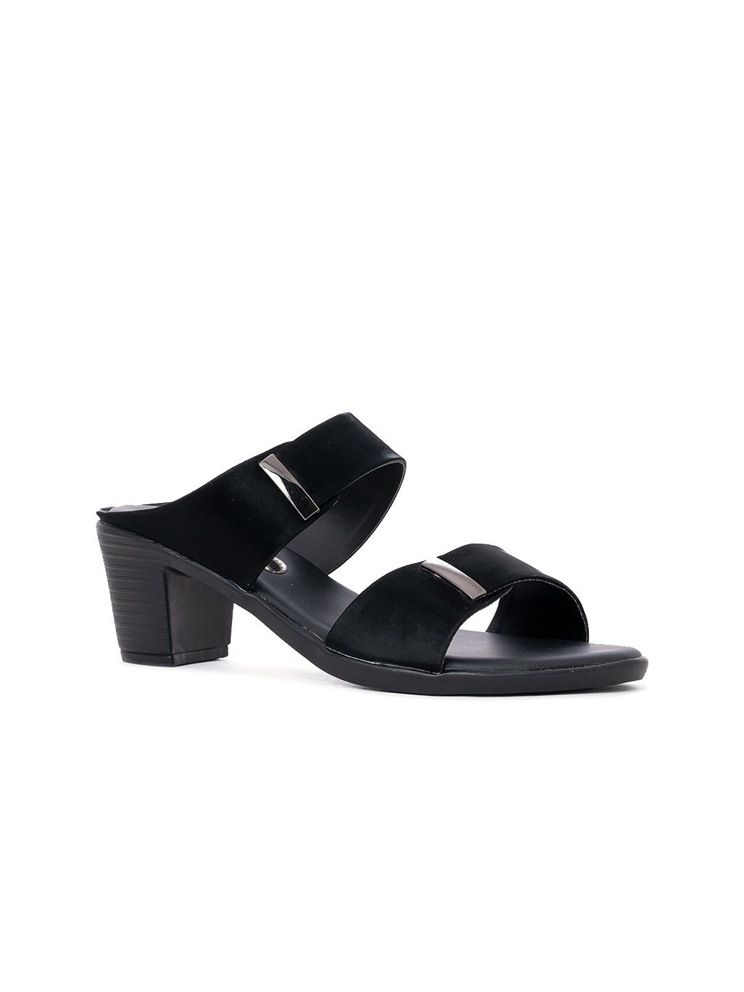 khadims black heels