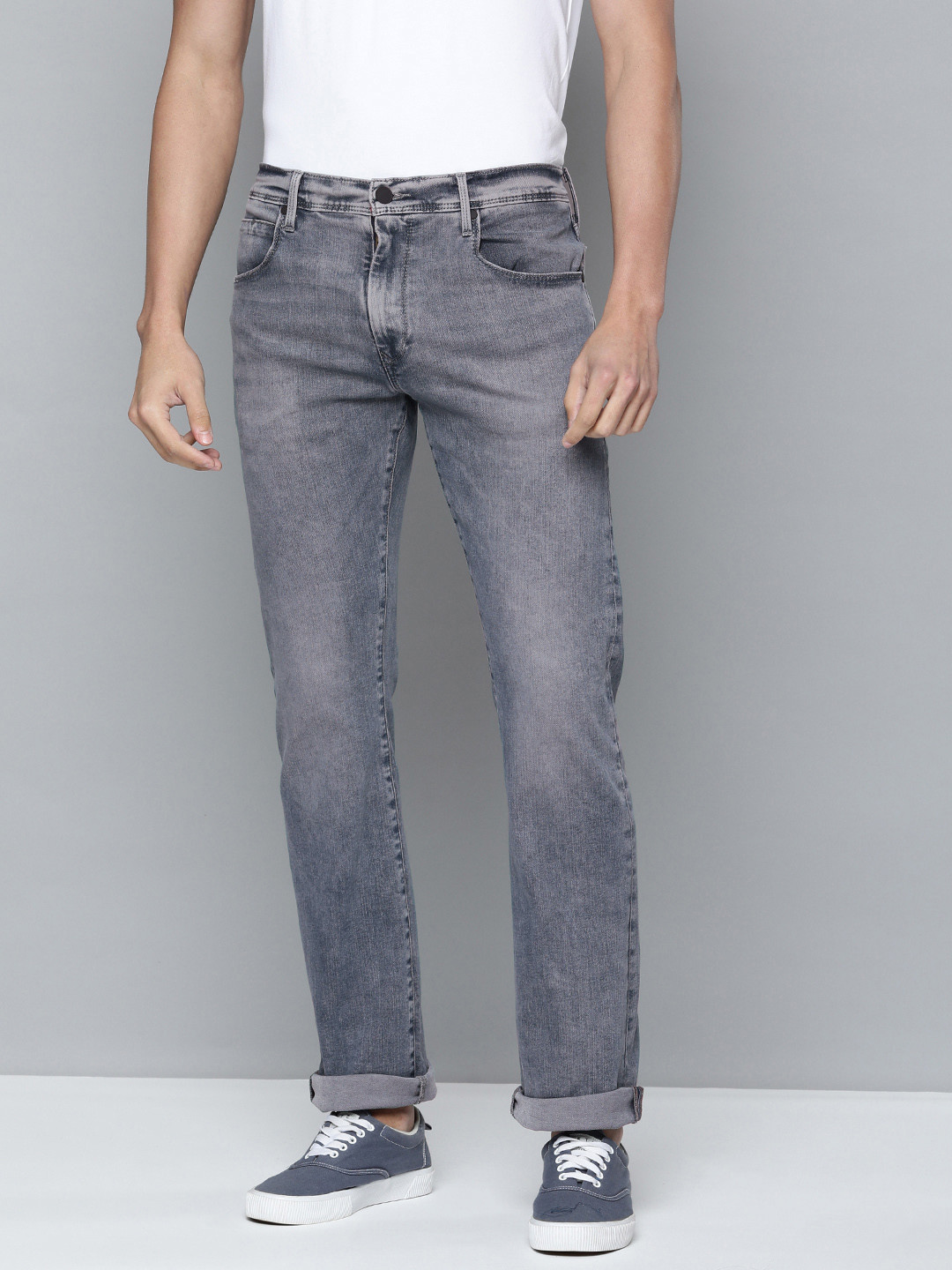 Buy Levis Men Blue 517 Bootcut Light Fade Stretchable Jeans Jeans for