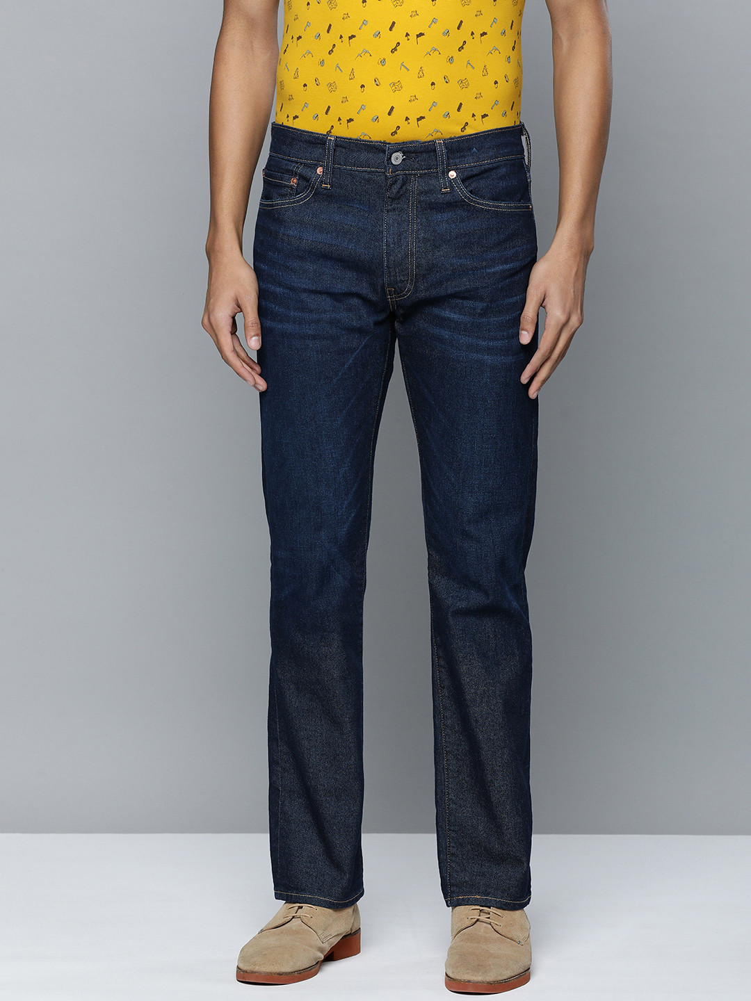 Buy Levis Men Blue 513 Slim Fit Stretchable Jeans - Jeans for Men ...