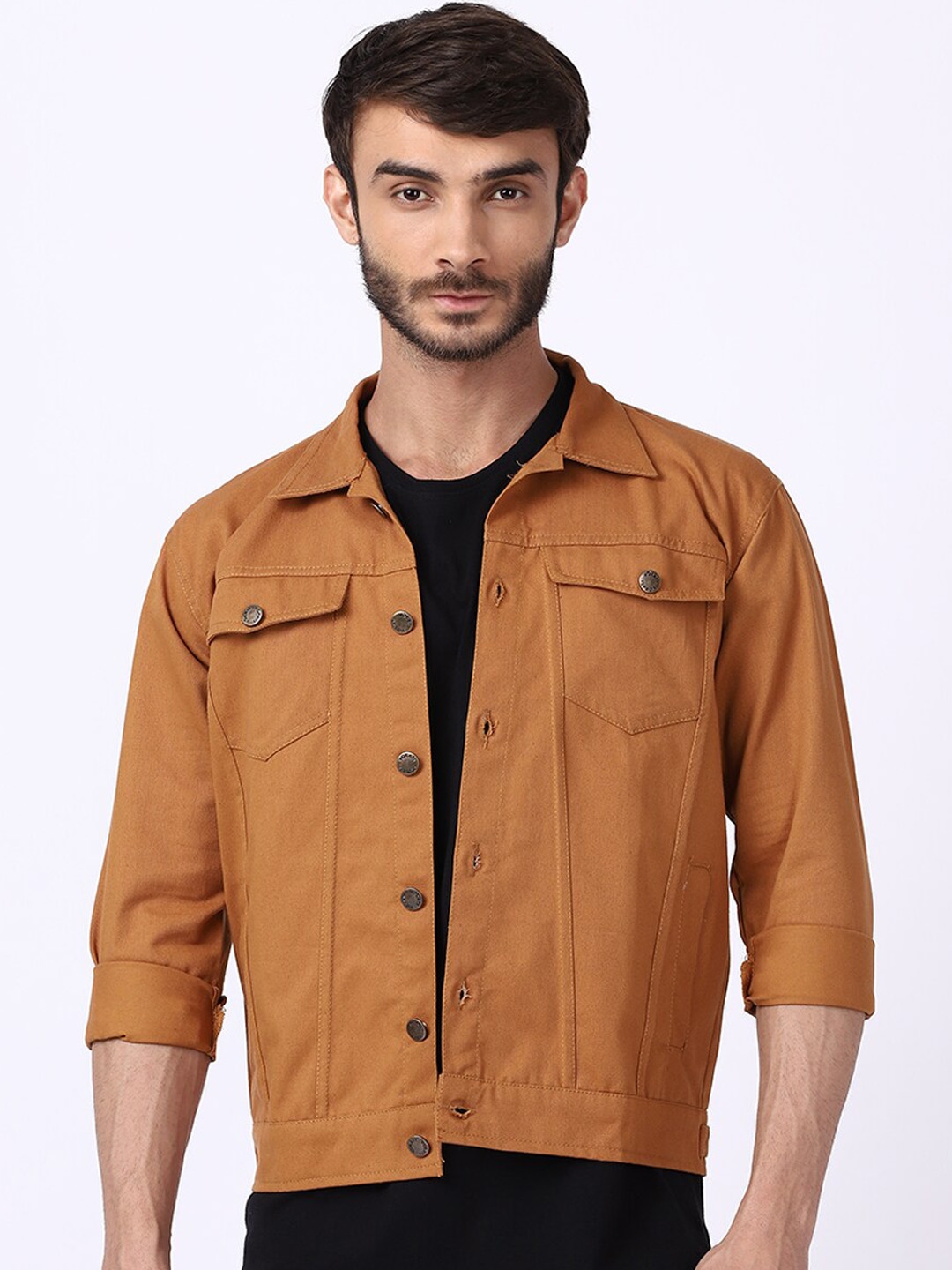 Buy VOXATI Men Mustard Peru Crop Tailored Jacket Jackets for Men 18976026 Myntra