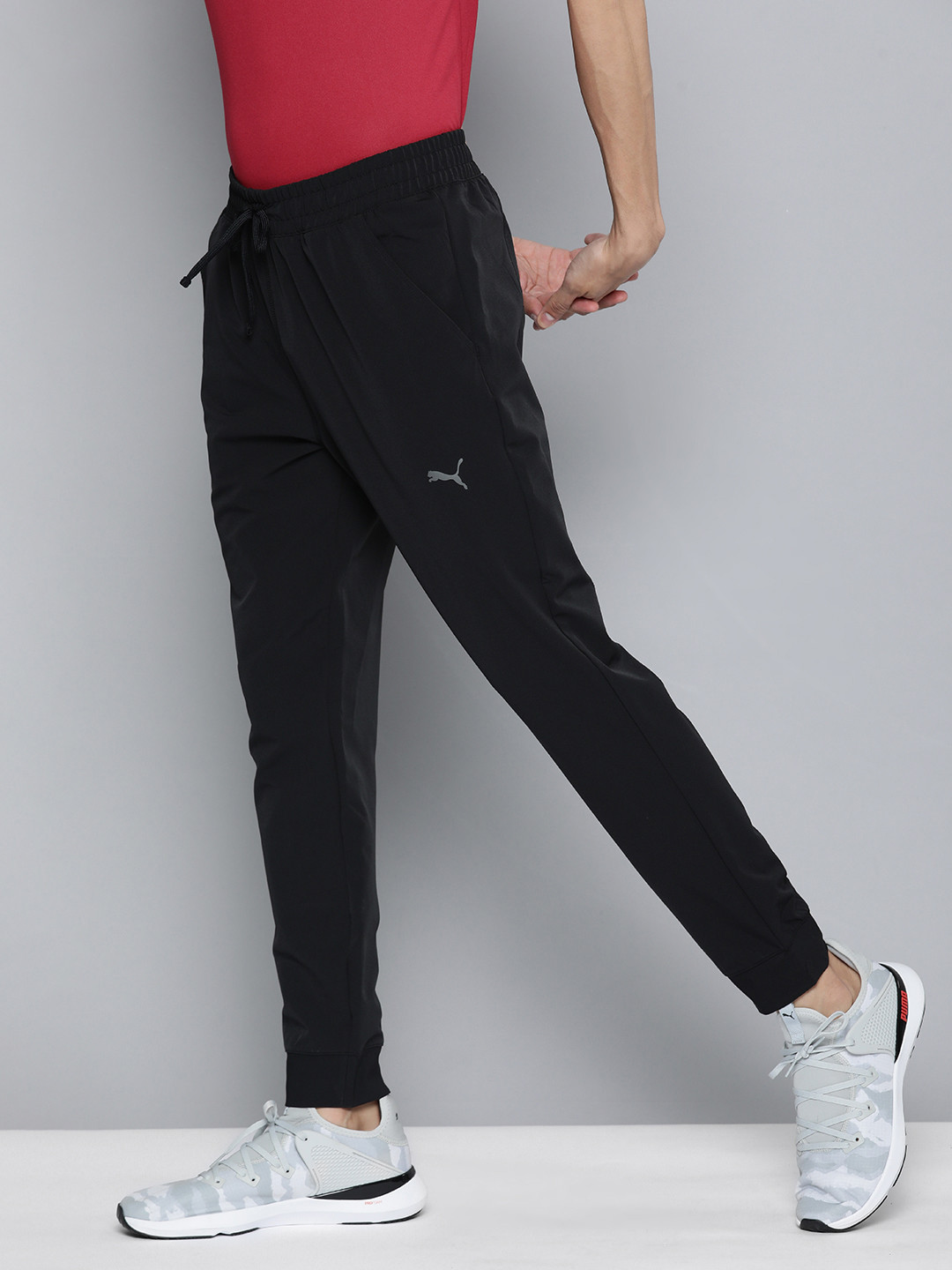 Buy Puma Men Black DryCELL Ultramove Joggers Track Pants for Men
