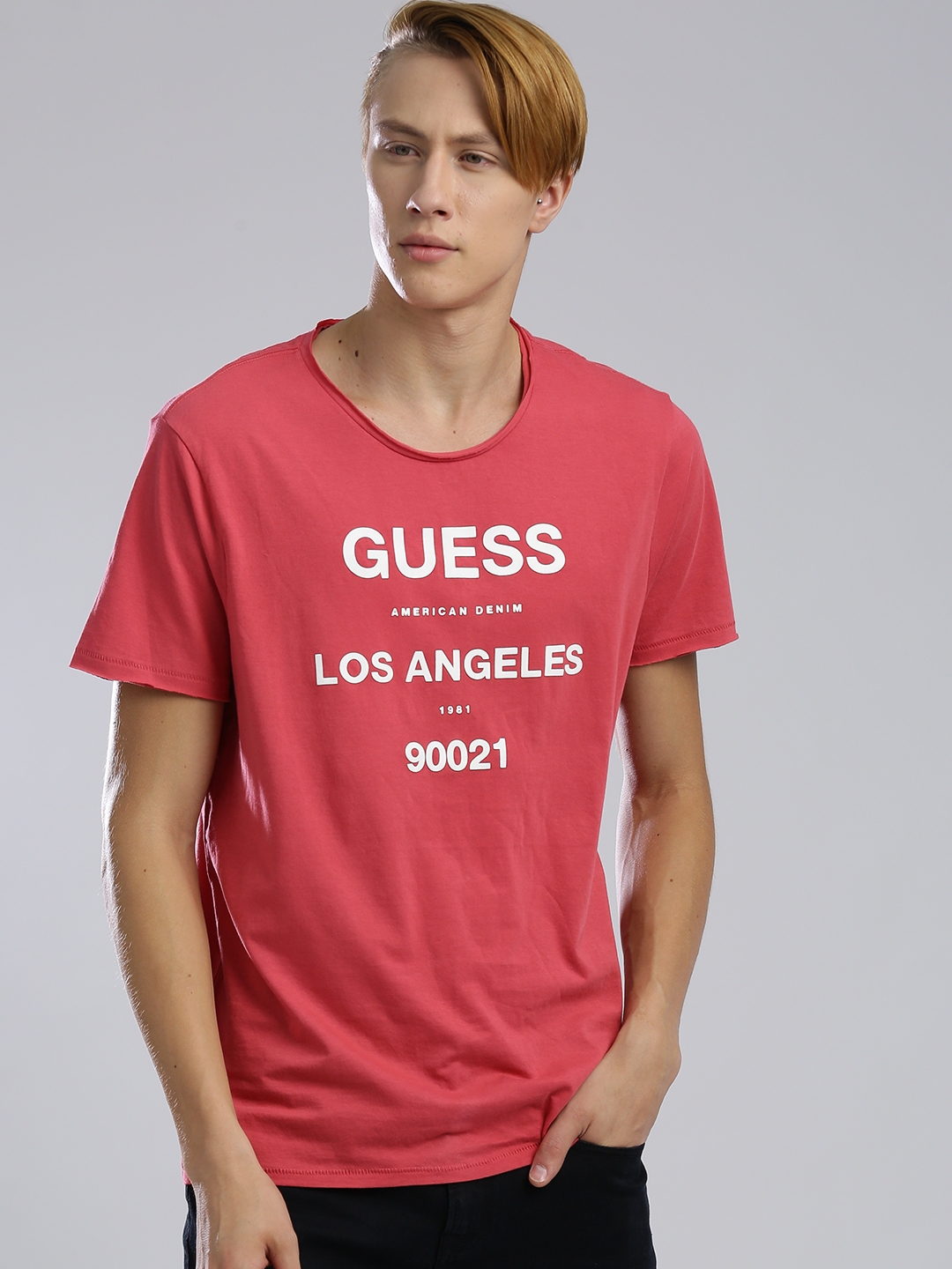 men guess tshirts