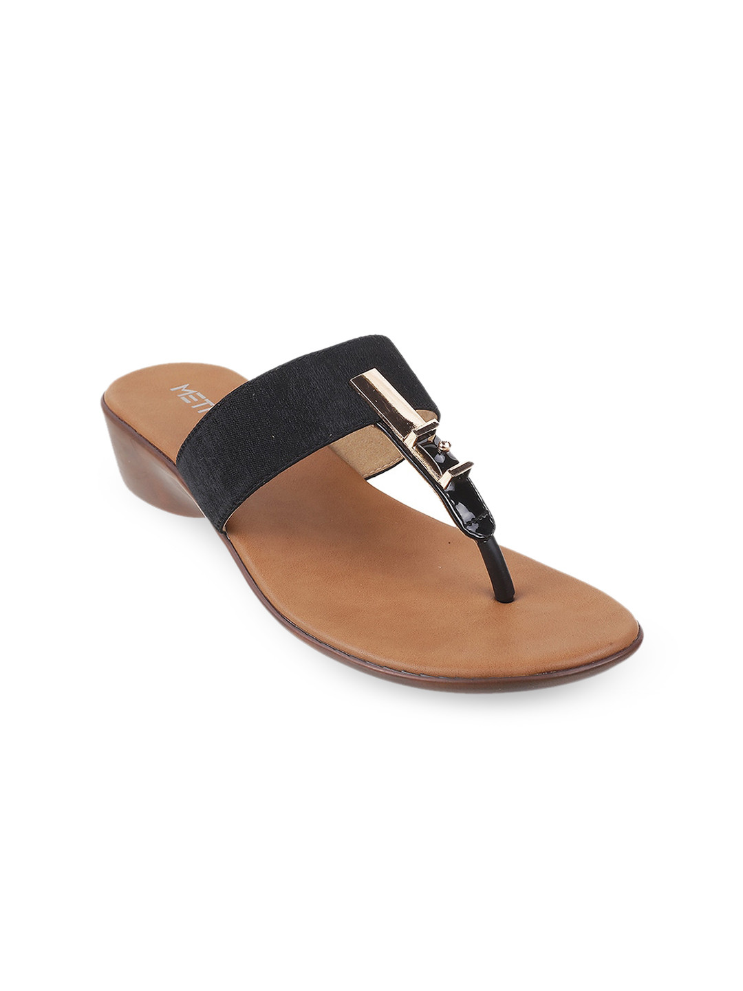 Buy Metro Women Black Embellished Flats Flats for Women 18999080 Myntra