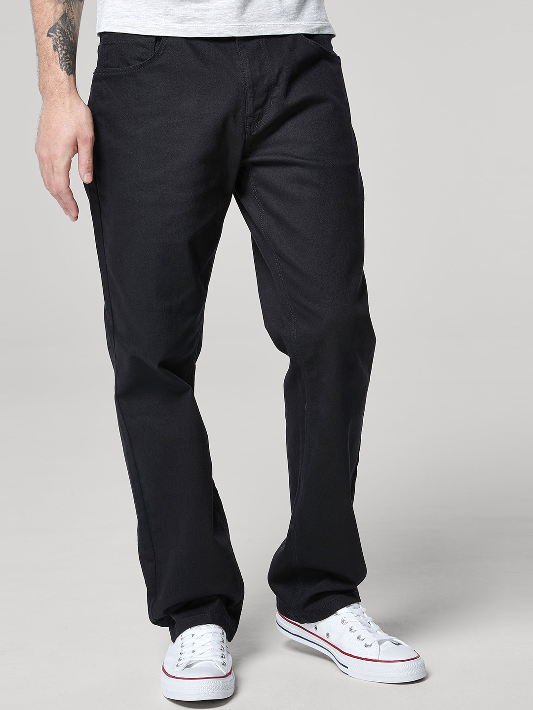 Buy Next Men Black Slim Fit Stretchable Jeans Jeans for Men 1900117 Myntra