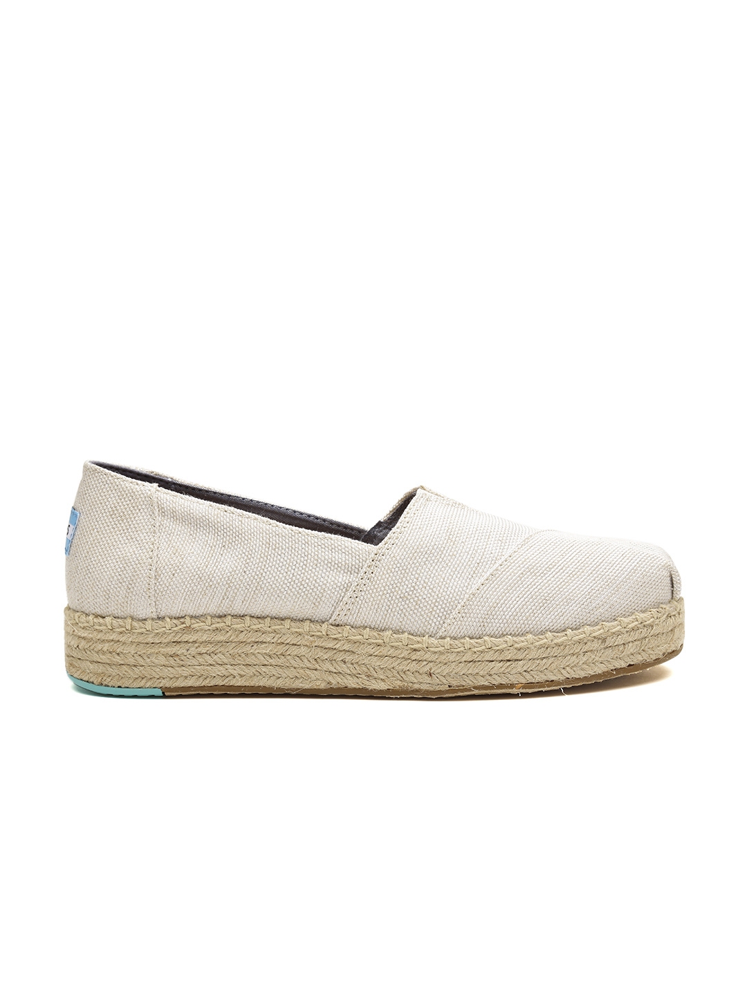 Buy TOMS Women Off White Espadrilles - Casual Shoes for Women 1900532 ...