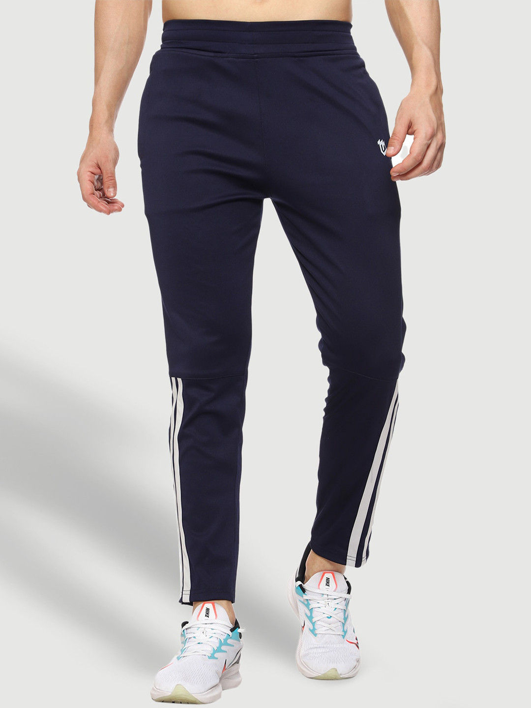 Buy Mark Leute Men Blue Solid Track Pants Track Pants for Men