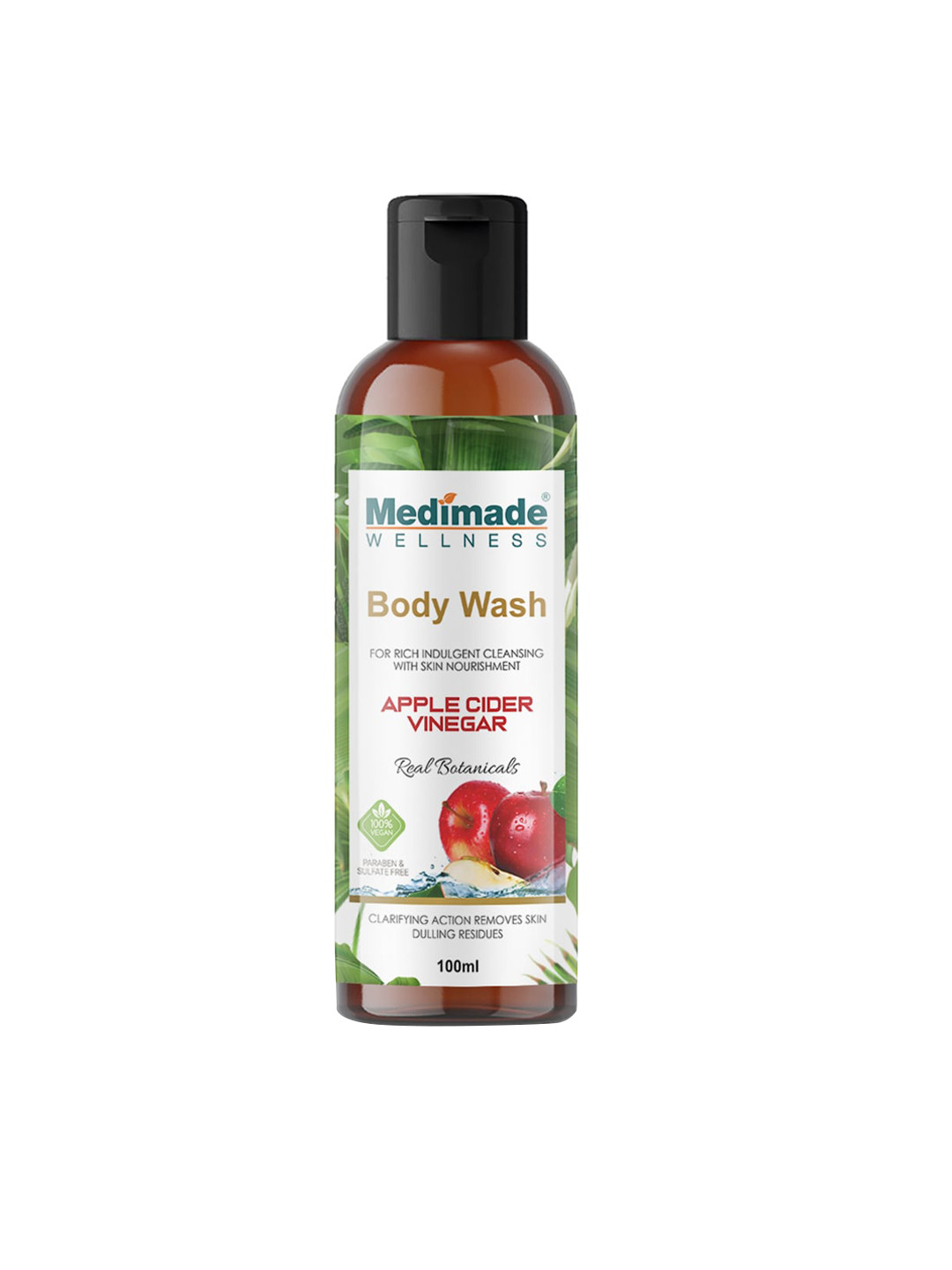 Buy Medimade Yellow Apple Cider Vinegar Body Wash 100 ML Body Wash
