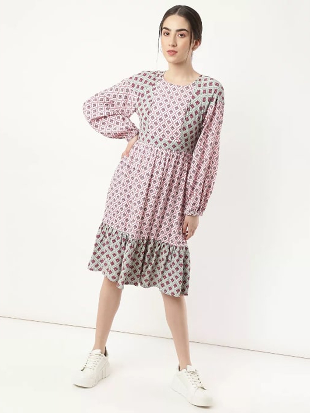 Buy Marks & Spencer White Maxi Dress - Dresses for Women 19025008 | Myntra