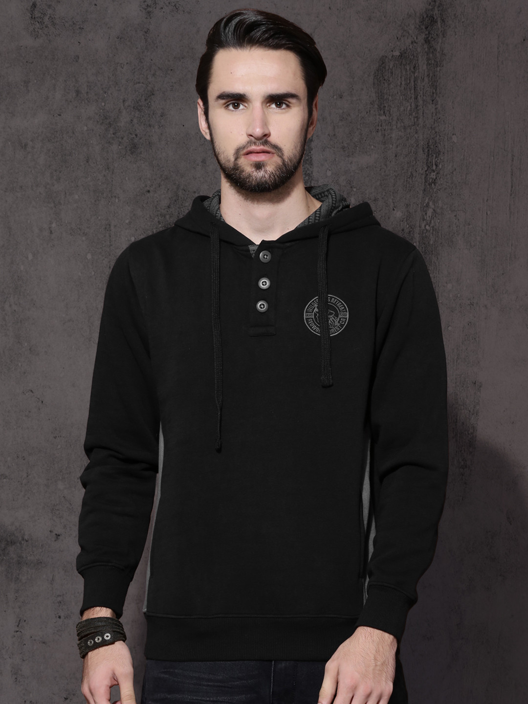 solid black hooded sweatshirts