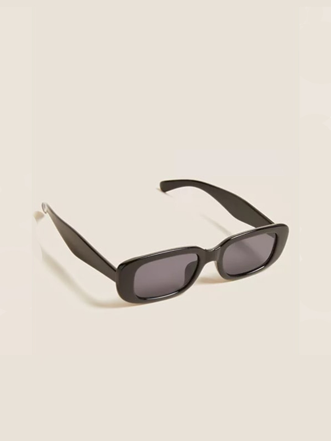 Buy Marks & Spencer Women Black Lens & Black Rectangle Sunglasses