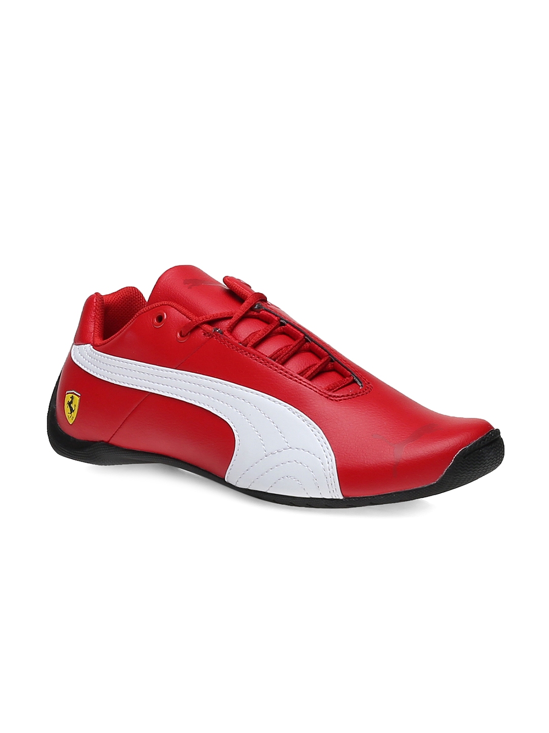 Buy PUMA Motorsport Kids Unisex Red Future Cat SF Jr Leather Sneakers ...