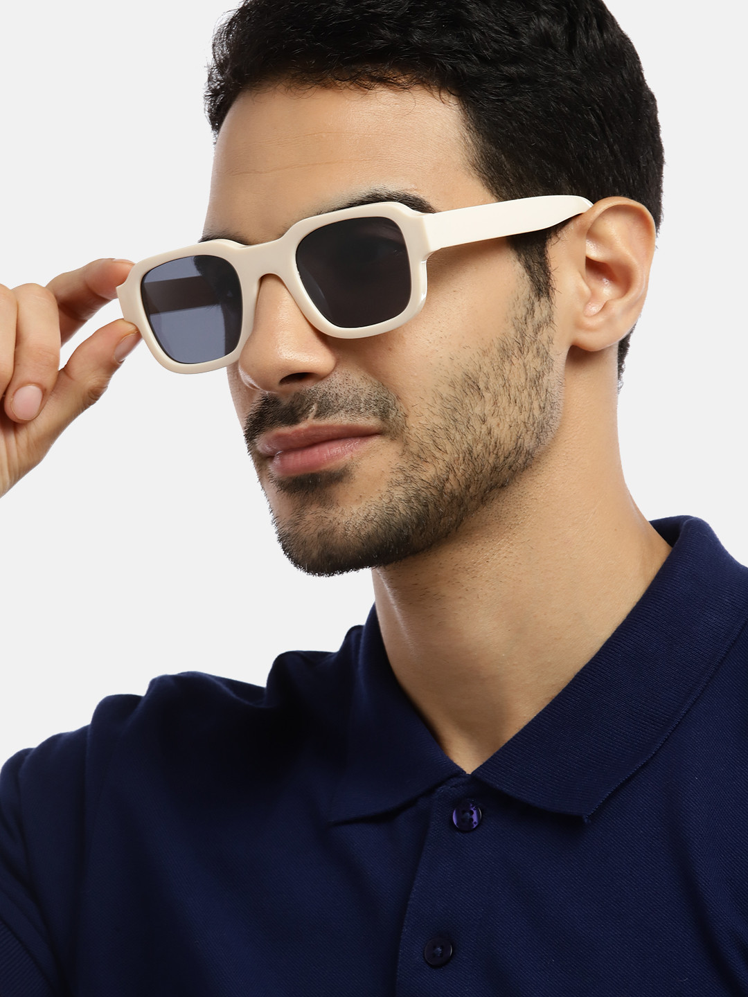 Buy Voyage Unisex Black Lens & Brown Wayfarer Sunglasses With UV