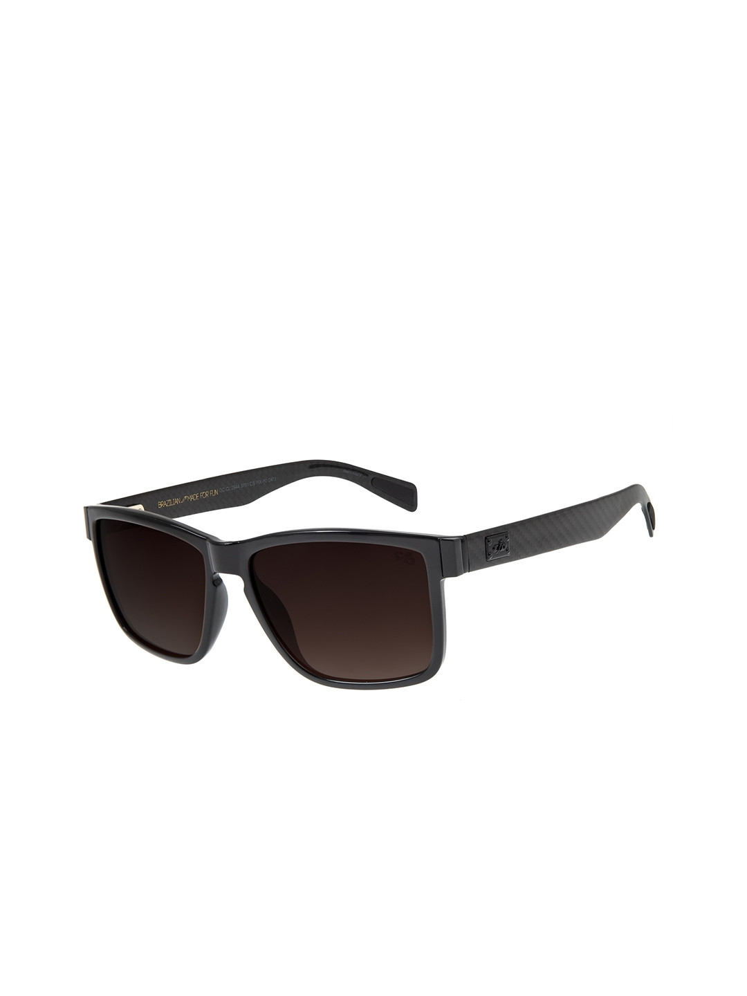 Buy Chilli Beans Men Bronze Lens & Black Square Sunglasses With UV