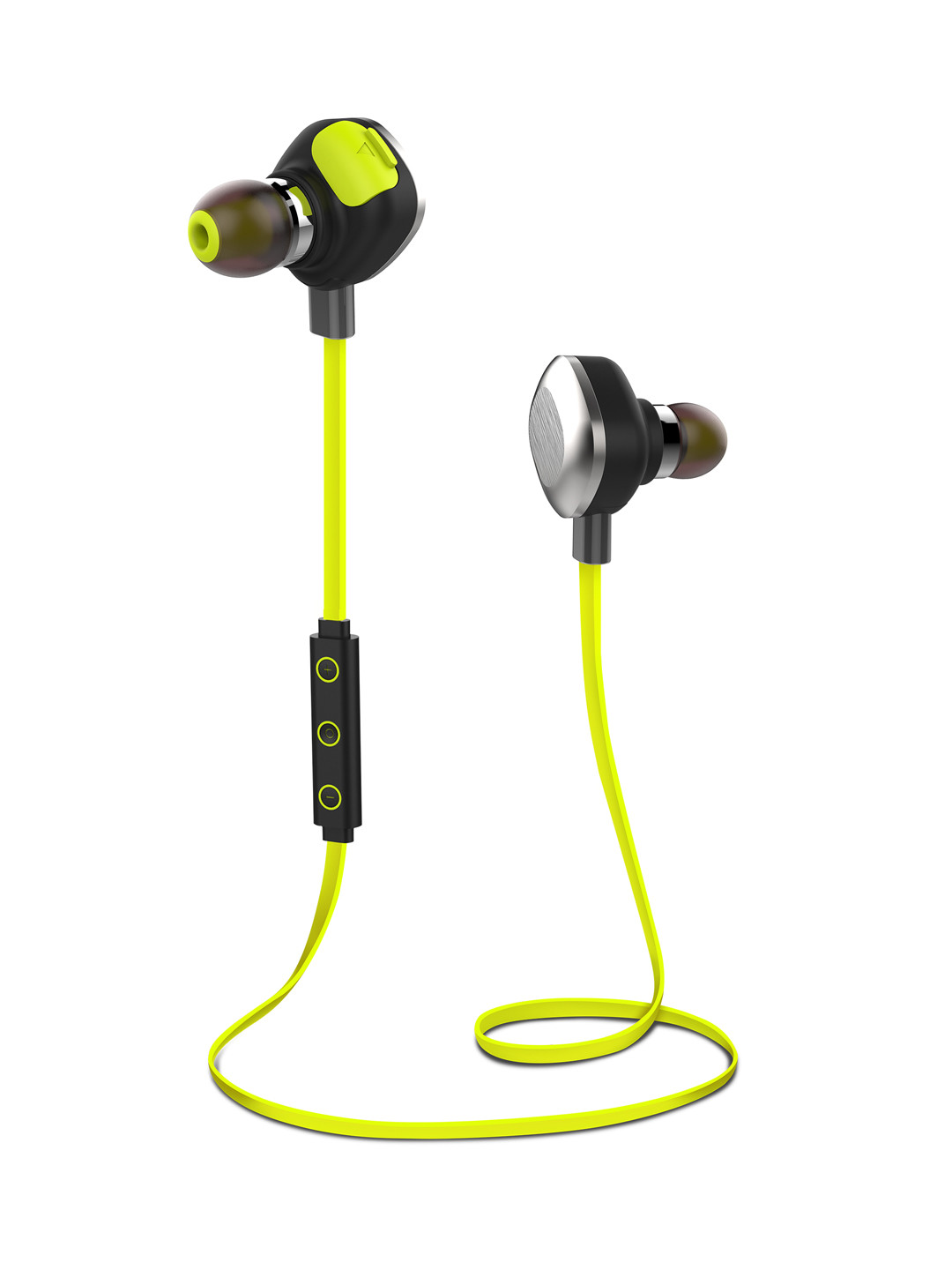 Buy BoAt Lime Green & Black Rockerz 250 Waterproof Wireless Earphones