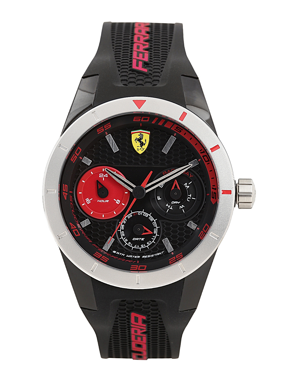 Buy SCUDERIA FERRARI Men Black Rev T Analogue Watch - Watches for Men ...