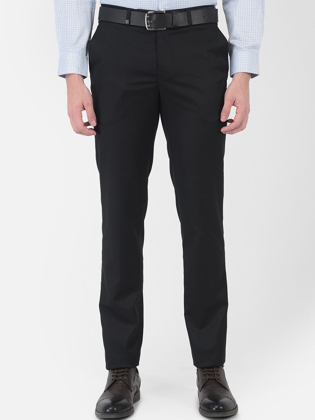 Buy Turtle Men Black Slim Fit Trousers - Trousers for Men 19053310 | Myntra