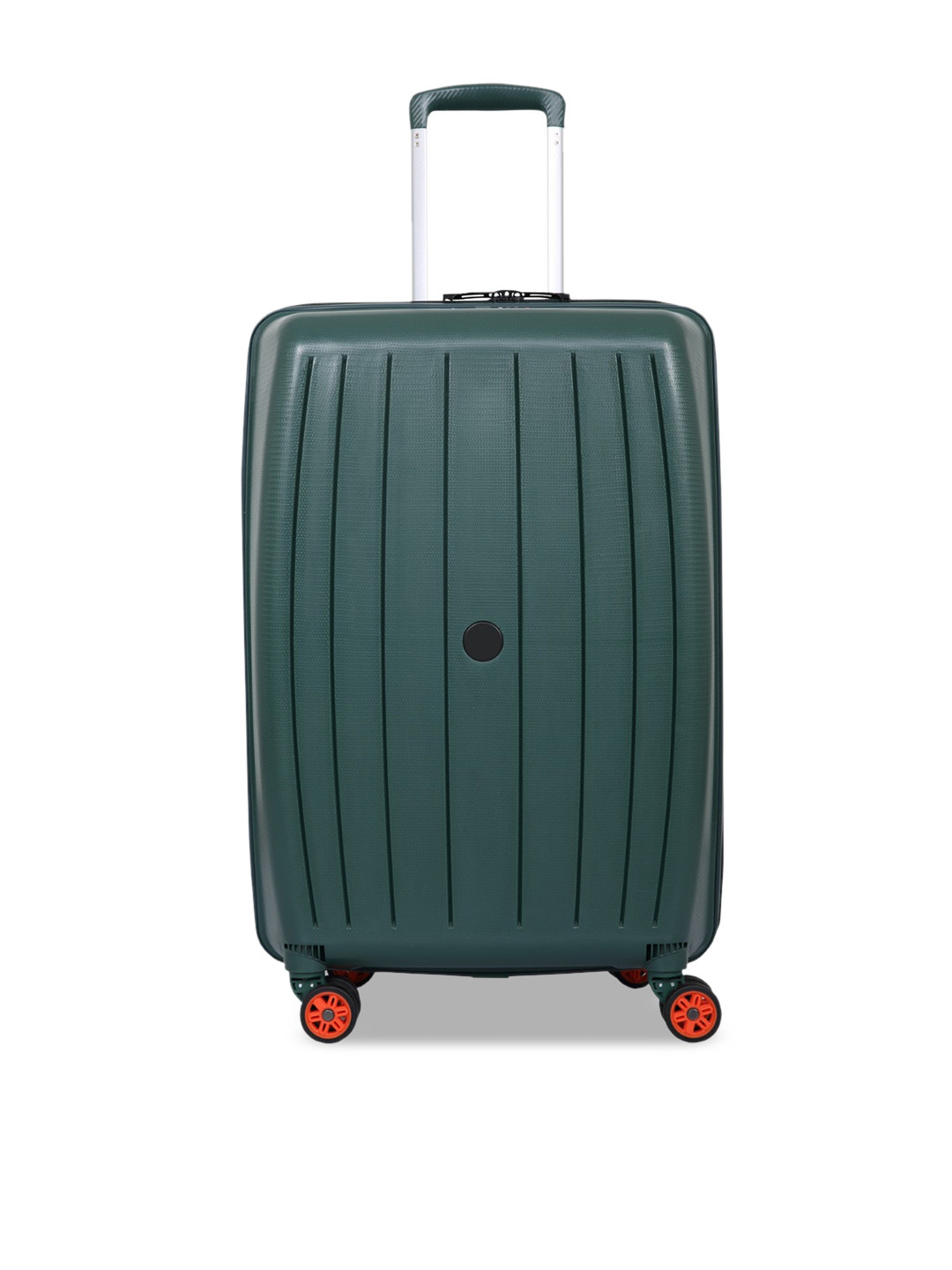 Buy Polo Class Adults Unisex Dark Green Solid 20 Inch Trolley Bag