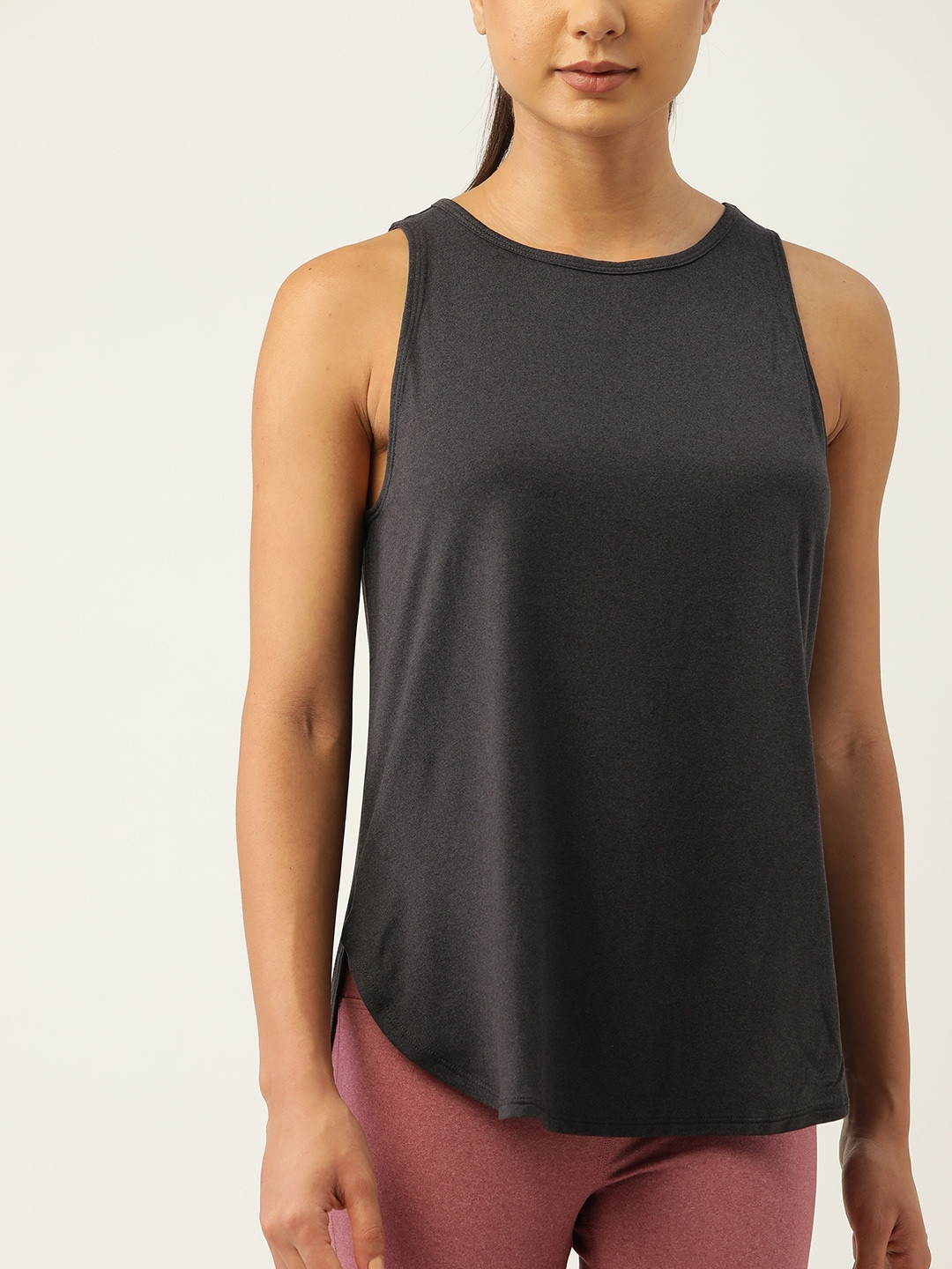 Buy Macy's Ideology Women Black Rapid Dry T Shirt - Tshirts for Women ...