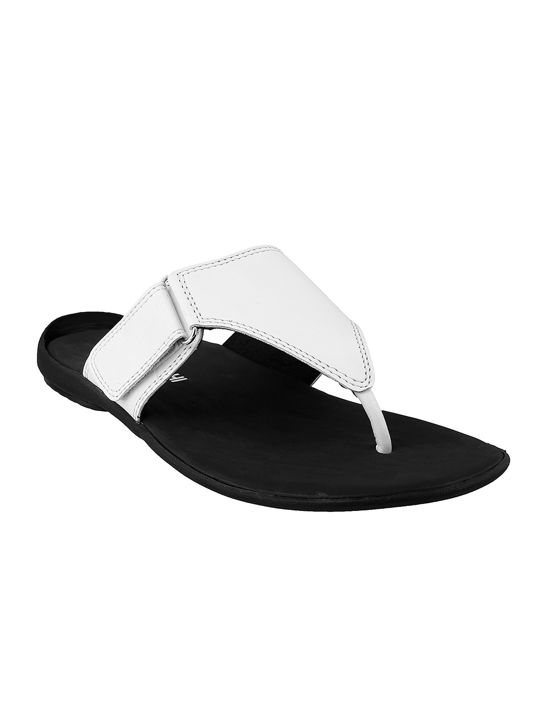 Buy Mochi Men White Leather Sandals Sandals for Men 1909217 Myntra