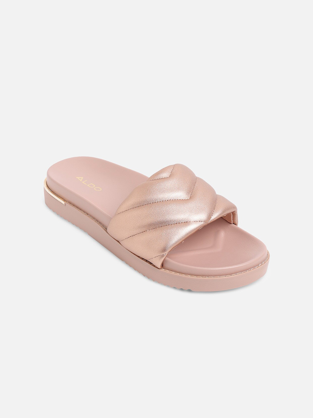 aldo open toe flats